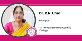 Interview Dr R N Uma Principal at Sri Ramakrishna Polytechnic College